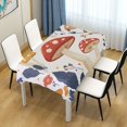 thumbnail image 3 of Yayeee Tablecloths for Rectangular Tables 54 x 54 inch Party Table Cover, White Mushroom, 3 of 6