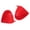 A004- Red, variant on 2 Silicone Anti-Scald Clips, Heat-Resistant Finger Guards with Non-Slip Design, for Microwave Oven Kitchen Baking Grilling - High-Temperature Resistant Silicone Hand Clamps in Green, Safe Grip for Ho