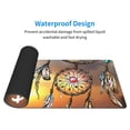 thumbnail image 4 of Pofeuu Follow Your Dream Dreamcatcher Print Desk Mat for Keyboard and Mouse，Computer Desk Matt for Desktop，Large Mouse Pad for Desk，Desk Pads on Top of Desks 12x31.5in, 4 of 8