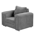 thumbnail image 2 of Sala 3-2-1 Dicasa Taos (Sofá, Love Seat y Sillón) Gris para Sala, 2 of 13