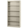 thumbnail image 2 of Sandusky Welded Steel Freestanding Bookcase Storage Cabinet, Putty, 2 of 6