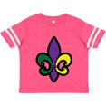 thumbnail image 3 of Inktastic Fleur De Lis Mardi Gras Holiday Boys or Girls Toddler T-Shirt, 3 of 5