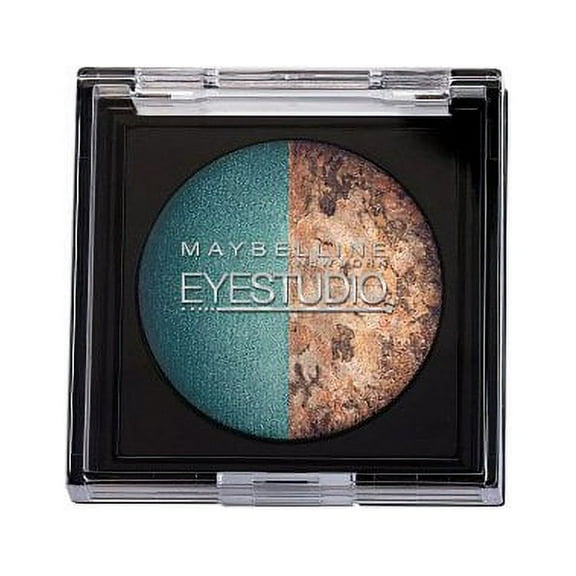 Maybelline EyeStudio Baked Shadow Duo 0.09 oz Limited Edition (50 Teal Takeover)