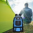 thumbnail image 5 of [Expandable] Large-Capacity Backpack, 56-75L Expandable Mountaineering Bag, Oxford Cloth Material, Outdoor Camping Bag, Multi-Pocket Design, For Business Trips, Cycling, Mountaineering, Camping, 5 of 7