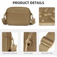 thumbnail image 2 of Small Checkered Crossbody Bag for Women Cute Purses Shoulder  Wide Strap Checkered Crossbody Bag for Women, 2 of 7