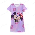 thumbnail image 1 of Disney Mini ropa de verano para niños y niñas, Mini vestido suelto suave estampado para bebés, adecuado para niños de 2, 3, 4, 5, 6, 79T-10T Gao Jinjia LED, 1 of 2