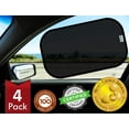 thumbnail image 1 of Persiana para ventanillas de coche Kinder Fluff, paquete de 4 unidades, 99.95% UVR, 1 of 9
