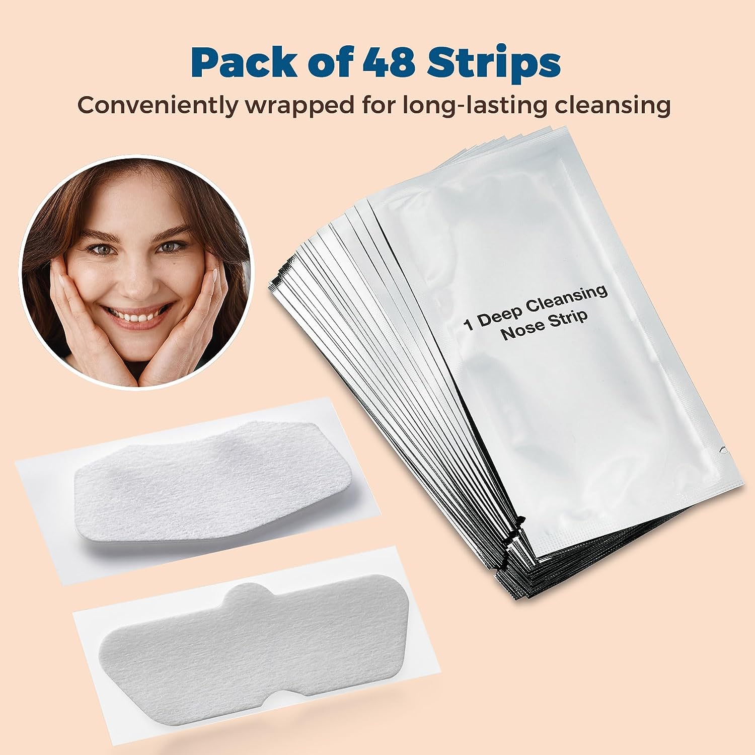 MEDca Deep Cleansing Pore Strips Combo Pack, 48 Count Strips Exfoliants & Scrubs - image 9 of 9