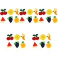thumbnail image 6 of unbranded 30 pcs Tabletop Napkin Ring Holder Fruit Themed Napkin Buckle Hawaii Party Decorative Napkin Holder, 6 of 8