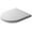 White, variant on Duravit USA DU0063810000 Starck 3 Round Toilet Seat and Cover in White
