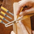 thumbnail image 1 of WEUVEB 1 Set Veneer Router Bit For Woodworking Projects Trimming Cutting Grooving Round Blade With Bearing 7.30X0.39X0.39In, 1 of 5