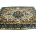 thumbnail image 6 of Cream Floral Kirman 7X9 Oriental Rug, 6 of 11