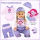 thumbnail image 5 of Set de ropa para muñecas Reborn, 11 unidades, para 43 a 56 cm, 5 of 7
