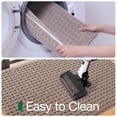 thumbnail image 4 of FRABE Washable Door Mat Indoor Entrance 48x72, Dirt Trapper Front Door Mats with Absorbent Interior and Non-Slip Rubber Backing, Entryway Doormat, Beige, 4 of 10