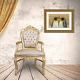 thumbnail image 3 of Illg, Cathy and Gordon 24x17 Gold Ornate Wood Framed with Double Matting Museum Art Print Titled - East Falkland Pair of king penguins, 3 of 4