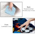 thumbnail image 4 of Football Large Canvas Beach Blanket Picnic Mat - Waterproof Foldable Outdoor Sand Proof Mat for Travel and Camping, Lightweight and Portable, 4 of 6