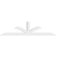 thumbnail image 2 of 84"W x 21"H x 4"D x 4"F, 6/12 Pitch, Richland Architectural Grade PVC Gable Bracket, 2 of 8