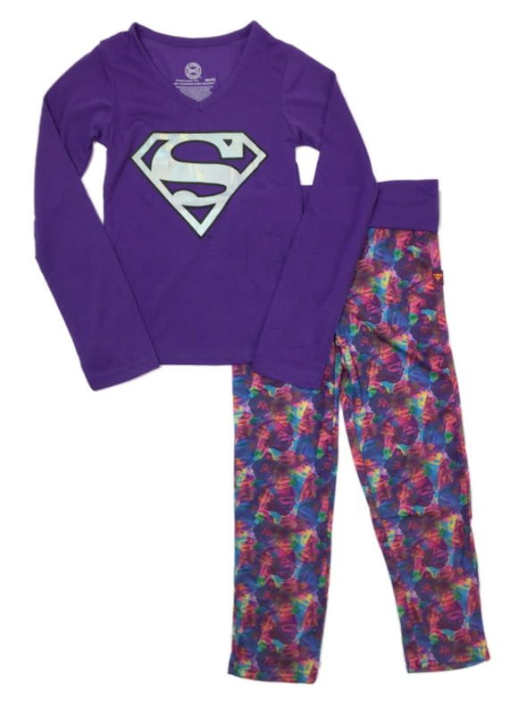 Monografie dutje Traditioneel Supergirl Pajamas
