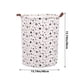 thumbnail image 4 of XWSHYW Baúles de Almacenamiento Cubo de Almacenamiento de Lino y Algodón de Cabric, Cesta Impermeable para Ropa, Juguetes, Zapatos y Sombreros, Cesta para El Hogar, Cesta para La Colada, Cesta para L, 4 of 7