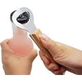 thumbnail image 2 of Can Punch Bottle Opener, Manual Stainless Steel Church Key Can Opener with Wood Handle, 2 of 5
