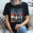 thumbnail image 3 of Just A Dad Who Always Came Back T-Shirt — Funny Retro Fathers Day Mens Graphic Tee, 3 of 5