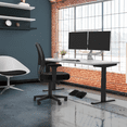 thumbnail image 5 of Lift it 66"x24" Electric Standing Desk - Dual Motor Height Adjustable with Memory Presets & USB Charging - White Top with Black Frame, 5 of 6