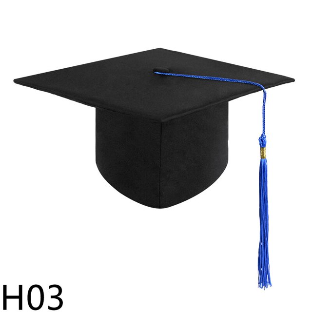 Gorros de graduación de despedida de soltera con borlas para adultos, gorros universitarios, maestro Doctor, gorro científico para ceremonia de graduación, decoración de fiesta