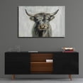 thumbnail image 5 of Epic Art 'Highland Cow Horizontal' by Silvia Vassileva, Acrylic Glass Wall Art, 36"x24", 5 of 10