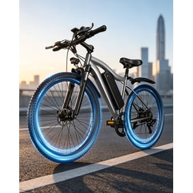 Electric Bike for Adults，1000W Electric Mountain Ebike，25MPH 40Miles,Electric Dirt Bike, 7-Speed, 26" Tires,Removable Battery, Shock Absorber, Commuter E-Bike