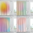 thumbnail image 3 of KYAIGUO 71x71inch Gradient Print Shower Curtain, Minimalist Bathroom Curtain Privacy Curtain, 3 of 6