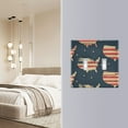thumbnail image 5 of 3 Gang Light Switch Cover Plate States Shape Us Flag Wall Plate Decorate Electrical Outlet Cover Plates 4.56”x4.48”, 5 of 8