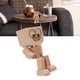 thumbnail image 5 of Muñeca Sacudiendo Hombre De Madera Expresiones Divertidas Magnéticas Salpicadero De Coche Sacudiendo Muñeca De Madera Estatuilla Para Estante De Escritorio De Oficina, 5 of 7