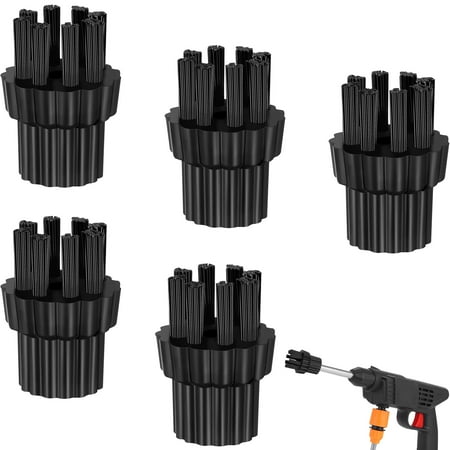 

5 Pcs Household Cleaning Machine Brush Parts Head Multi-function Clean Brush Cleaner Accessory