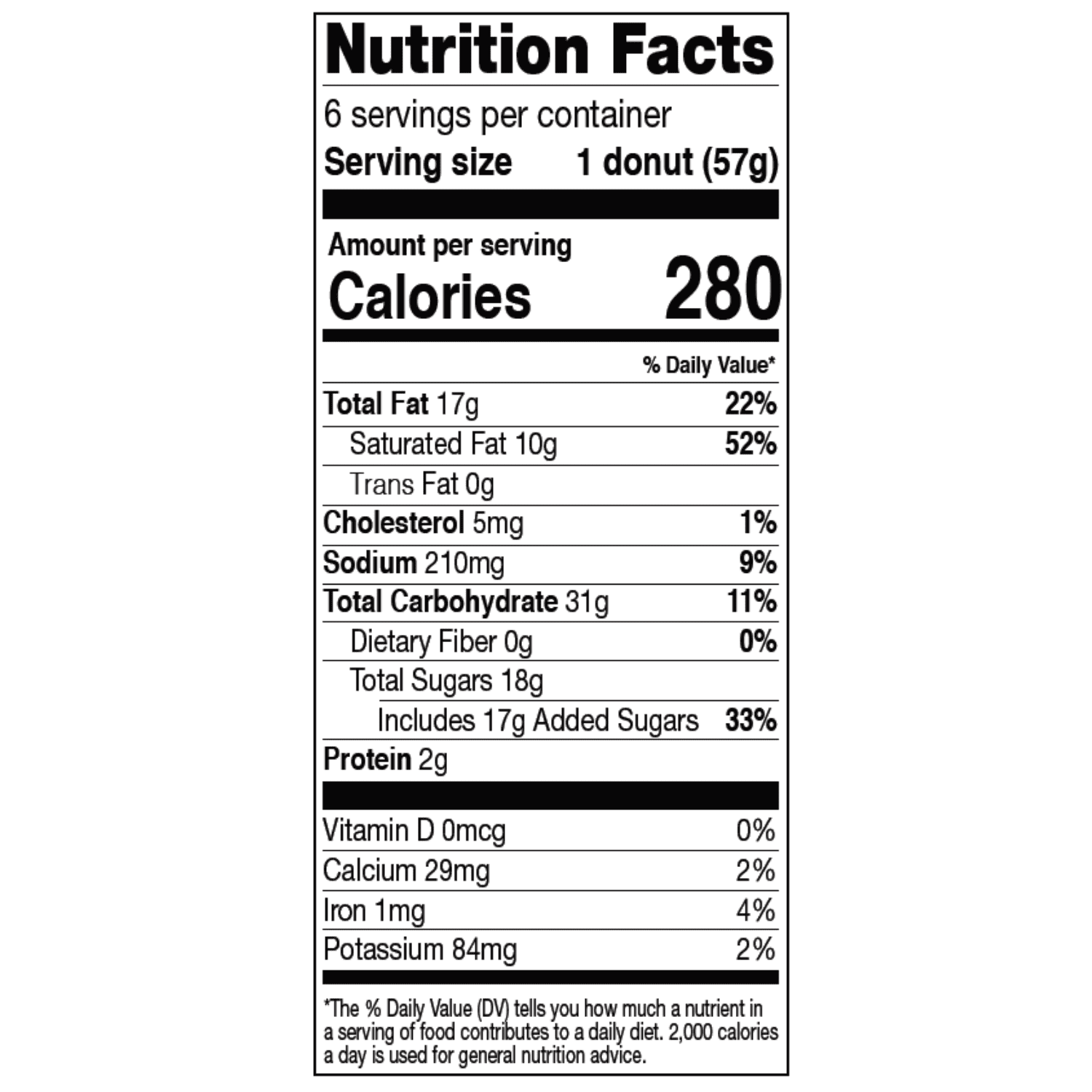 Franz Chocolate Old Fashioned Donuts, 12 oz, 6 Count