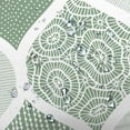 thumbnail image 5 of Green and Grey Shower Curtain, Mint Green Retro Bohemian Geometric Fabric Shower Curtains Set for Bathroom Decorative, Boho Modern Abstract Paisley Restroom Decor Accessories with Hooks 72X84 Inch, 5 of 6
