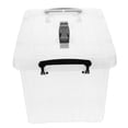 thumbnail image 2 of Large Capacity Storage Bin Stackable Lidded Container Under Bed Organizer Box, 2 of 8