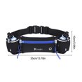 thumbnail image 3 of Cinturón De Hidratación Para Correr Termos para agua Riñonera con Bolsas ajustables para correr para hombres y mujeres (Azul), 3 of 9