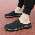thumbnail image 3 of Mepaouo Womens Summer Mesh Slippers Knit Breathable Walking Mules Sneakers Open Back Slip on Shoes, 3 of 7