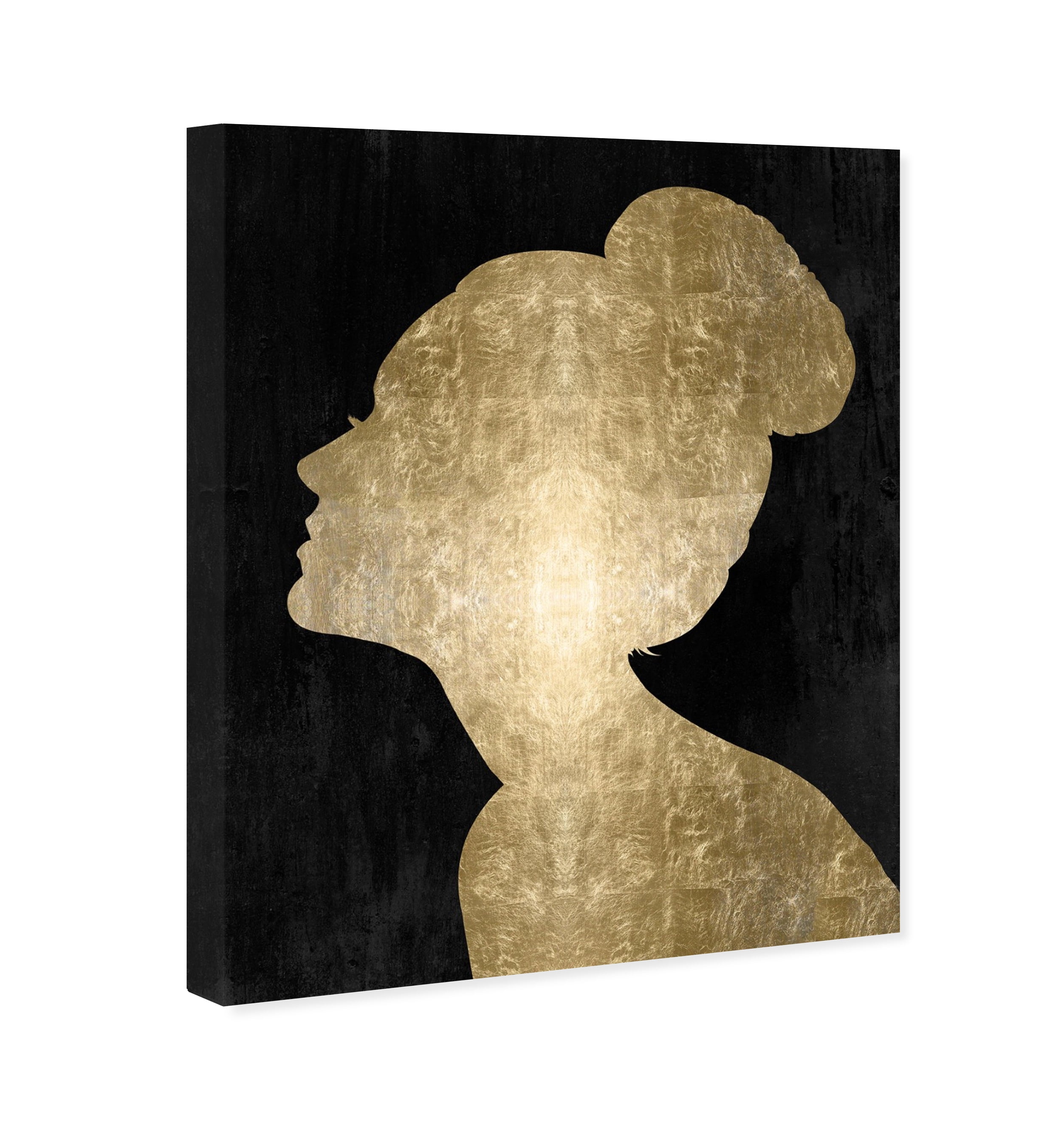 Runway Avenue People And Portraits Wall Art Canvas Prints Flower Built Glam Home Decor 30 X 36 Gold Black Walmart Com Walmart Com