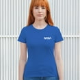 thumbnail image 4 of NASA Worm Logo Crest T-Shirt Astronaut Space Mars Souvenir Emblem Women's Tee, 4 of 7