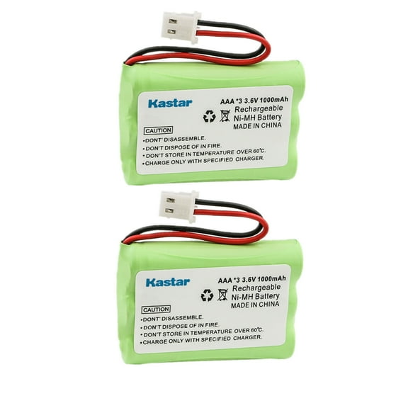 Kastar 2-Pack Battery Replacement for Casio PM38BAT PMP3815 PMP-3815 PMP3850-PLUGIN PMP3860 PMP3875 PMP-3875 PMP3 Player815 PMP3 Player850 PMP3 Player860 PMP3 Player875 PMP93850 PMP93860 35BAT 38BAT