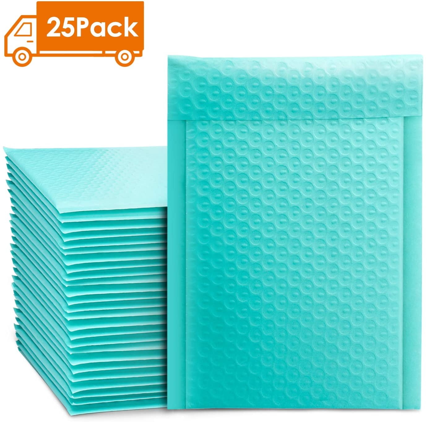 Metronic 25pcs Poly Bubble Mailers 8 5x12 Inch Padded Envelopes Bubble 