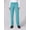 Aquamarine Blue, variant on Scrubstar Performance Women’s Antimicrobial Drawstring Cargo Straight Leg Scrub Pant, Sizes XS–3XL