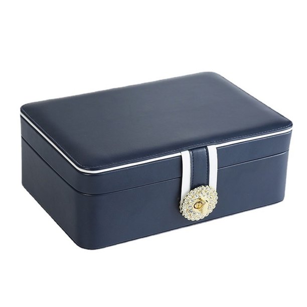 Organizador de joyero portátil for colecciones de accesorios de collares de anillos