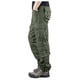 thumbnail image 3 of Pantalones largos para hombre, lisos, multibolsillos, lavados, para exteriores, informales, 3 of 4