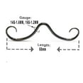 thumbnail image 2 of Nose Screw Solid Titanium Ring, 2 of 5