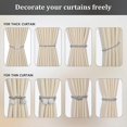 thumbnail image 5 of 2 Pieces Magnetic Curtain Ties - Long Pearl Ball Curtain Magnetic Ties, European Curtain Clip Cord Holder, 5 of 5