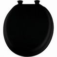 thumbnail image 2 of Bemis Bemis - 15EC 047 - Bemis Round Black Soft Toilet Seat, 2 of 2
