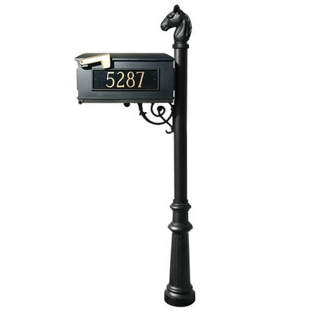 Qualarc Lewiston Post Mounted Mailbox