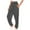 Dark Gray, variant on CLOISE Womens Jogger Sweatpants Baggy Joggers Comfy Pull on High Waisted Elastic Bottom Pants Army Green Active Elastic Waist Solid Sweatpants Fashion Winter Long Trousers XL